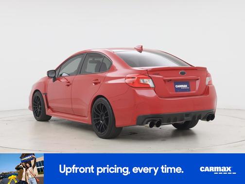 Red 2018 Subaru WRX Limited