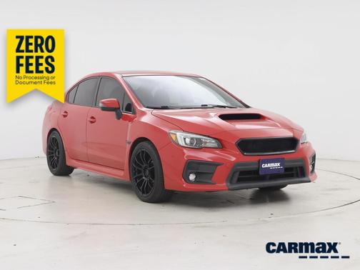Red 2018 Subaru WRX Limited