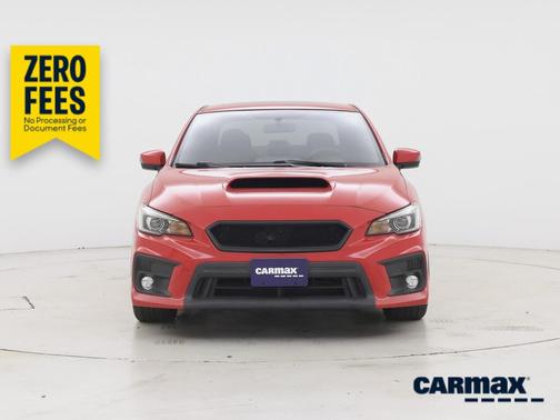 Red 2018 Subaru WRX Limited