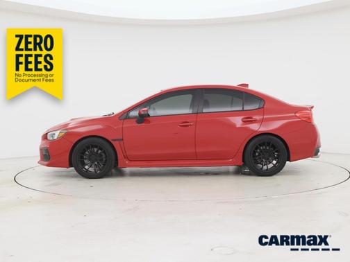 Red 2018 Subaru WRX Limited
