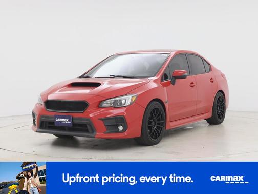 Red 2018 Subaru WRX Limited