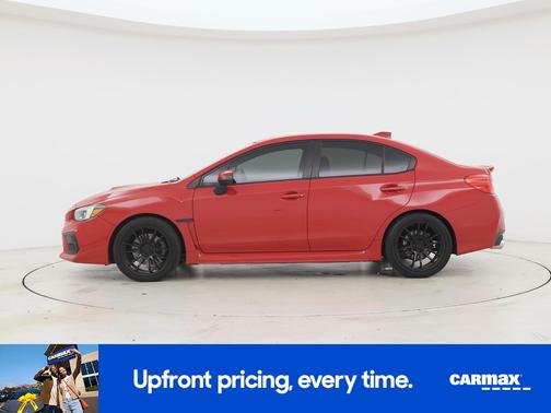 Red 2018 Subaru WRX Limited