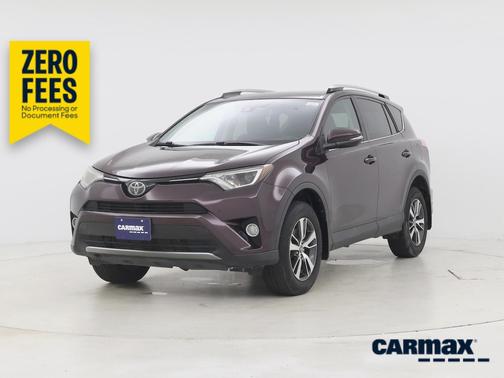 Purple 2017 Toyota RAV4 XLE