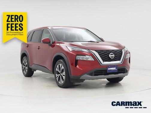 Red 2023 Nissan Rogue SV