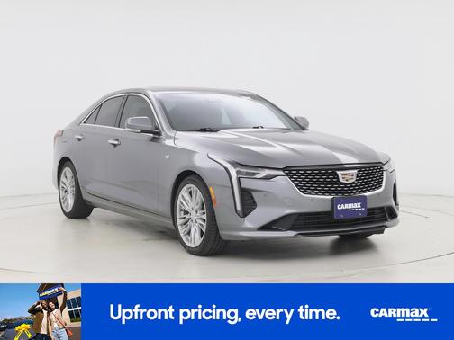 Gray 2022 Cadillac CT4 Premium Luxury