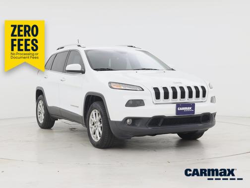 White 2017 Jeep Cherokee Latitude
