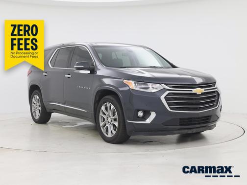 Green 2018 Chevrolet Traverse Premier