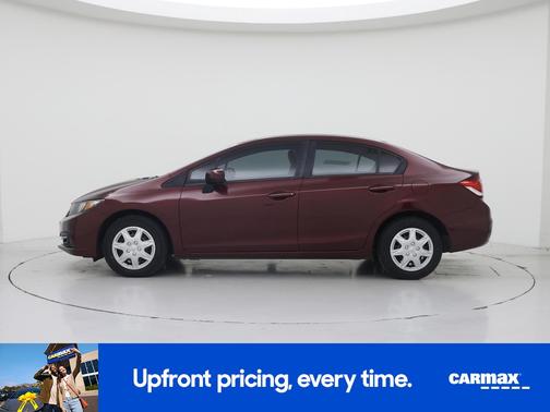 Burgundy 2014 Honda Civic LX