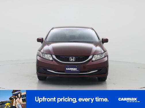 Burgundy 2014 Honda Civic LX