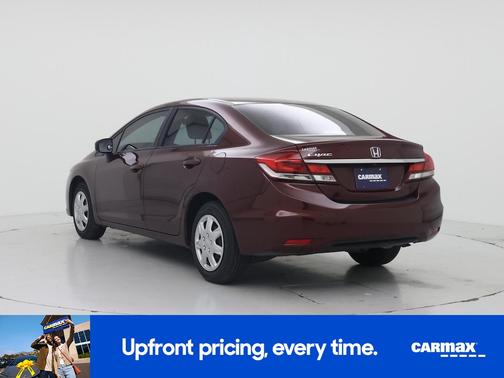 Burgundy 2014 Honda Civic LX