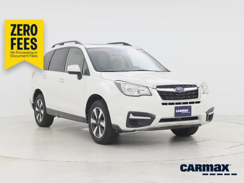 White 2017 Subaru Forester 2.5I Premium