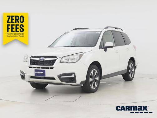 White 2017 Subaru Forester 2.5I Premium