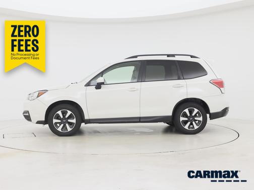 White 2017 Subaru Forester 2.5I Premium