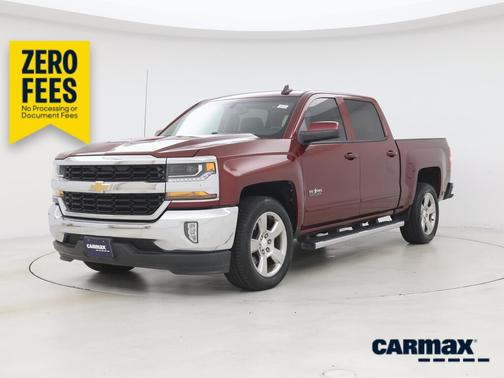 Red 2017 Chevrolet Silverado 1500 LT