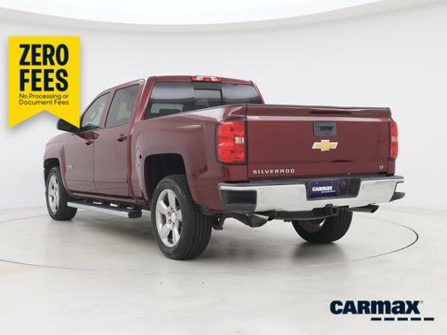 Red 2017 Chevrolet Silverado 1500 LT