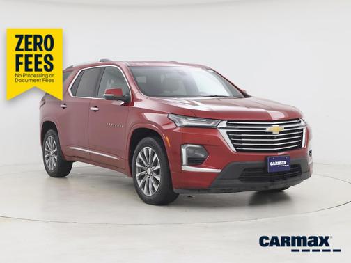 Red 2023 Chevrolet Traverse Premier