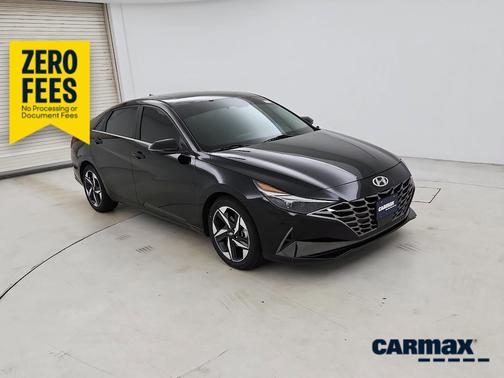 Black 2022 Hyundai ELANTRA Limited