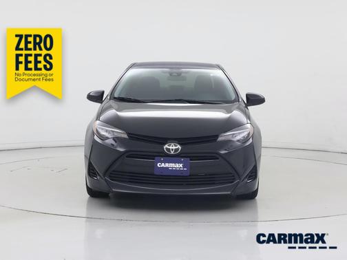Black 2017 Toyota Corolla LE