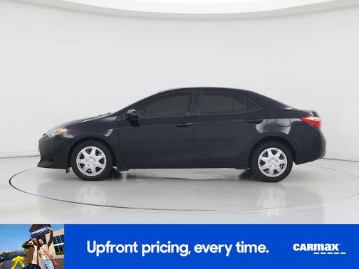 Black 2017 Toyota Corolla LE