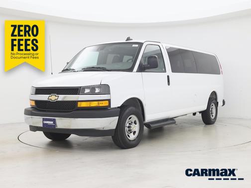 White 2025 Chevrolet Express 3500 LT