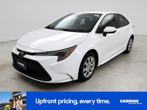White 2022 Toyota Corolla LE