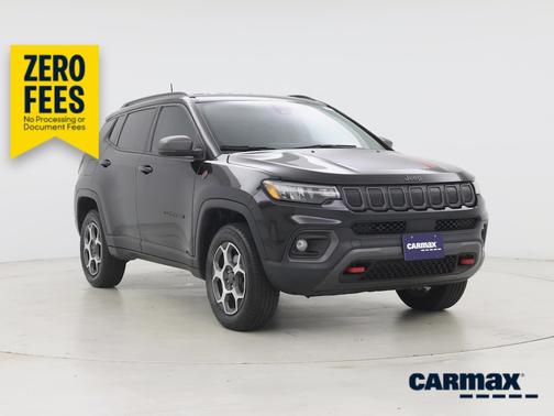 Black 2022 Jeep Compass Trailhawk