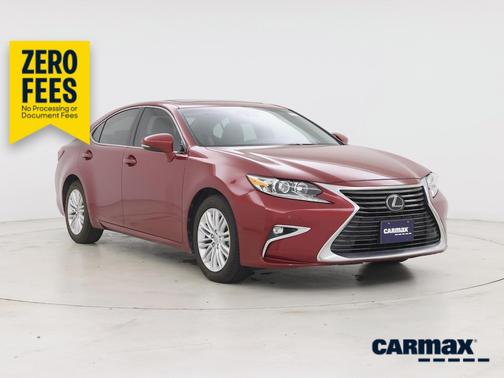 Red 2016 Lexus ES 350