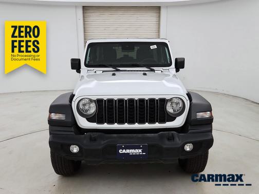 White 2024 Jeep Wrangler Sport S