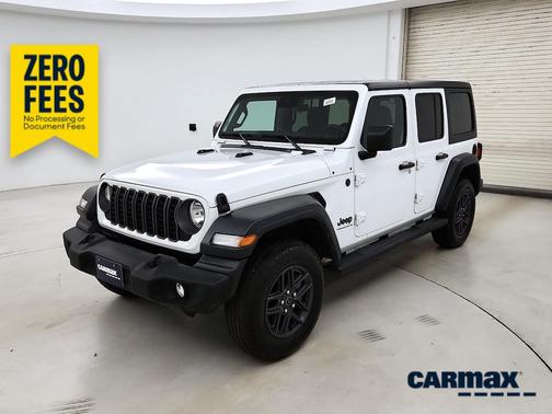 White 2024 Jeep Wrangler Sport S