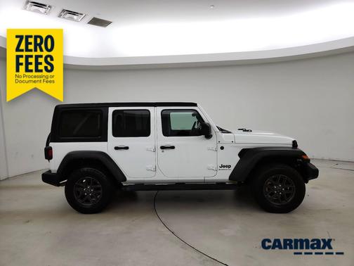 White 2024 Jeep Wrangler Sport S
