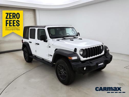 White 2024 Jeep Wrangler Sport S