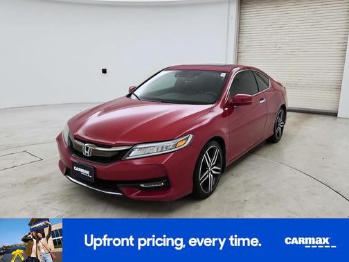 Red 2017 Honda Accord Touring
