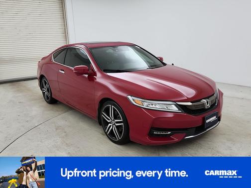 Red 2017 Honda Accord Touring