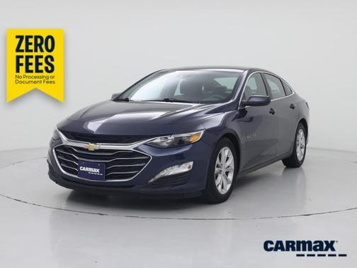 Blue 2022 Chevrolet Malibu LT