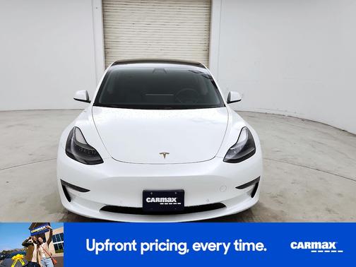 White 2021 Tesla Model 3 Standard Range Plus