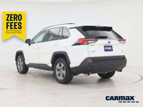 White 2024 Toyota RAV4 Hybrid LE