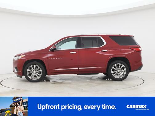 Red 2018 Chevrolet Traverse Premier