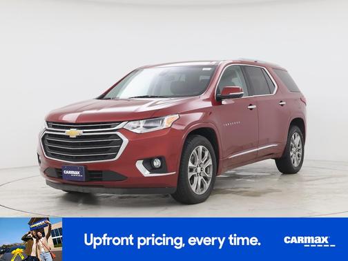 Red 2018 Chevrolet Traverse Premier