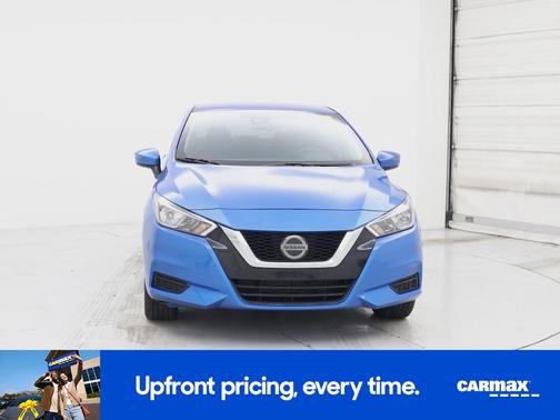Blue 2021 Nissan Versa SV