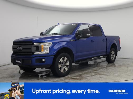 Blue 2018 Ford F-150 XLT