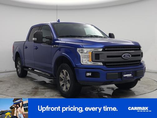 Blue 2018 Ford F-150 XLT