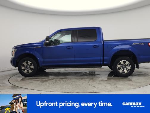 Blue 2018 Ford F-150 XLT