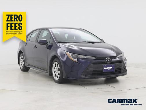 Blue 2025 Toyota Corolla LE