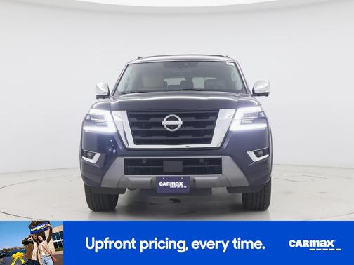 Blue 2023 Nissan Armada Platinum