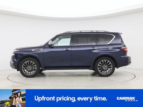 Blue 2023 Nissan Armada Platinum