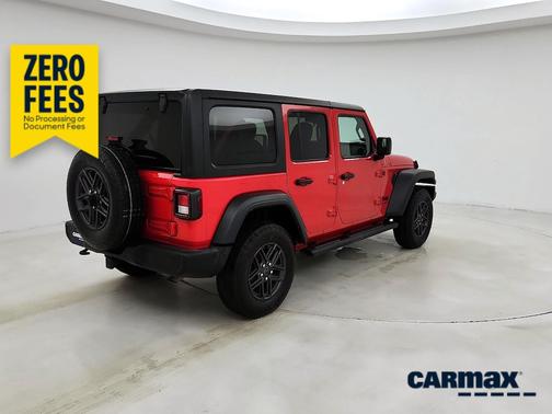 Red 2024 Jeep Wrangler Sport S