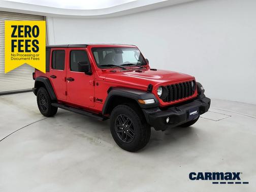 Red 2024 Jeep Wrangler Sport S