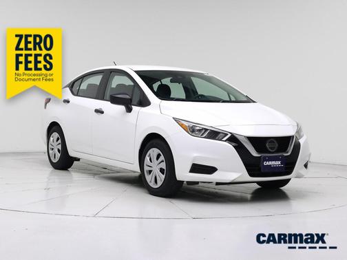 White 2021 Nissan Versa S