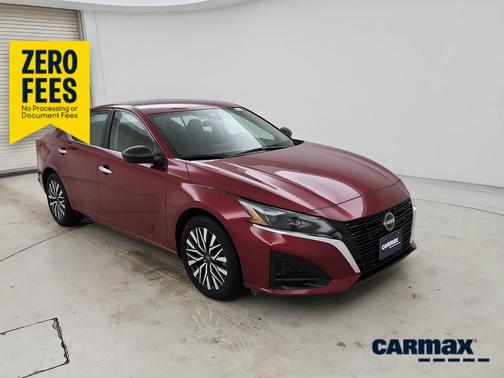 Red 2025 Nissan Altima SV
