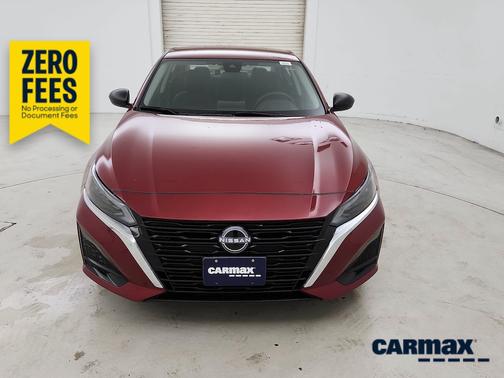 Red 2025 Nissan Altima SV